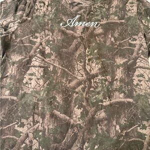 Camo Print Short-Sleeve Shirt